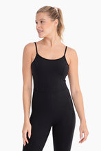 Load image into Gallery viewer, Black Athleisure Jumpsuit
