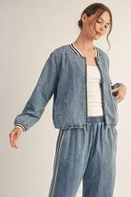 Load image into Gallery viewer, Denim Stripe Band Set
