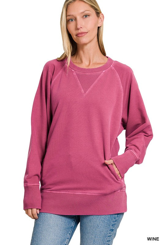 Wine Pocket Pullover