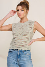 Load image into Gallery viewer, Sage Scallop Hem Knit
