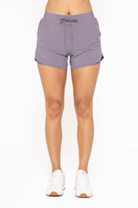 Lined Gray Shorts