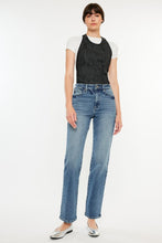Load image into Gallery viewer, Hi Rise Straight Jeans
