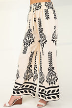 Load image into Gallery viewer, Ivory Print Palazzo Pants
