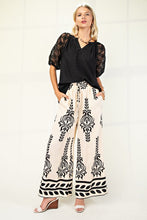 Load image into Gallery viewer, Ivory Print Palazzo Pants
