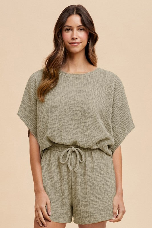 Sage Textured Lounge Set