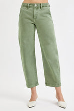Load image into Gallery viewer, Olive Barrel Jeans
