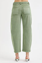 Load image into Gallery viewer, Olive Barrel Jeans
