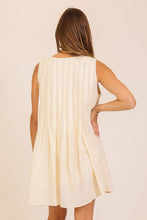 Load image into Gallery viewer, Ecru Tie Dress
