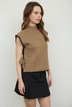 Load image into Gallery viewer, Stitch Side Tie Sweater Vest
