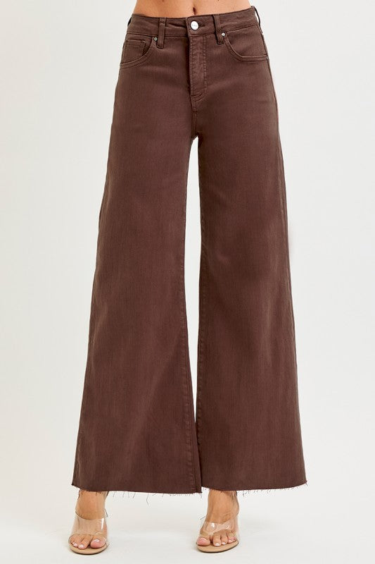 Choco Brown Palazzo Pants
