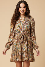 Load image into Gallery viewer, Floral Belted Dress
