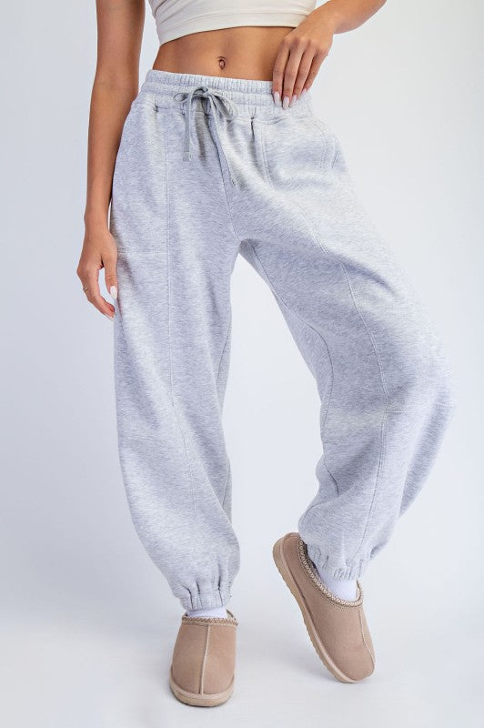 H.Grey Fleece Joggers