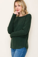 Load image into Gallery viewer, Forest Mini Waffle Sweater
