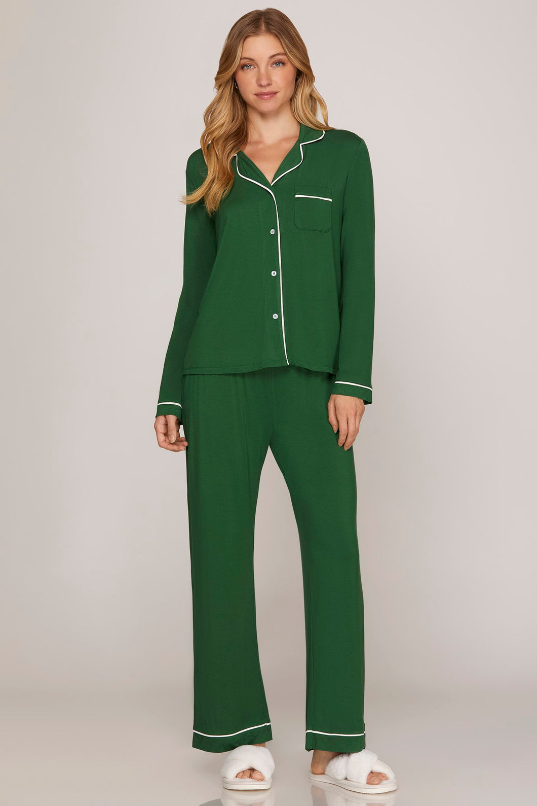 Green Pj Set