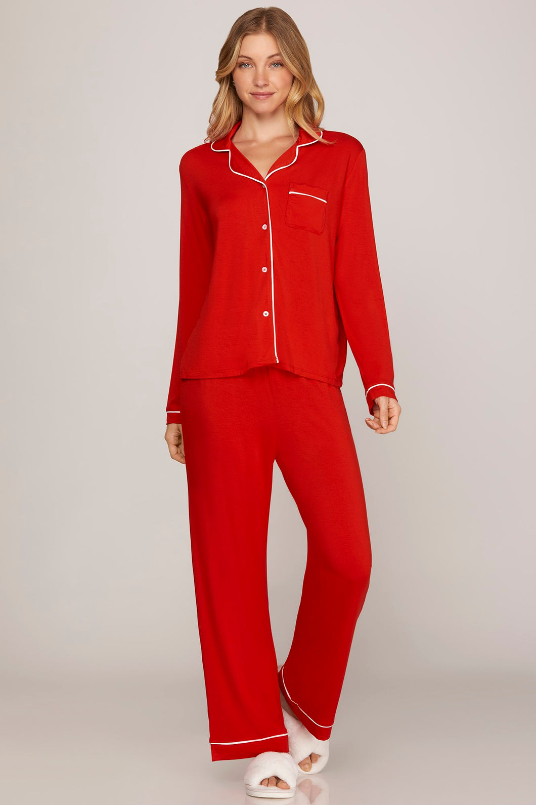Red Pj Set