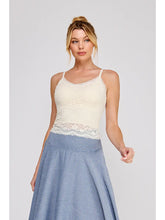 Load image into Gallery viewer, Cream Floral Lace Bralette
