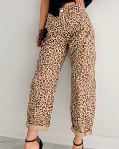 Leopard Denim