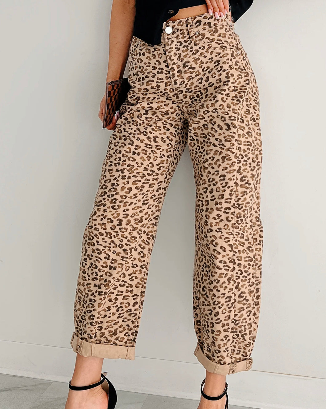 Leopard Denim