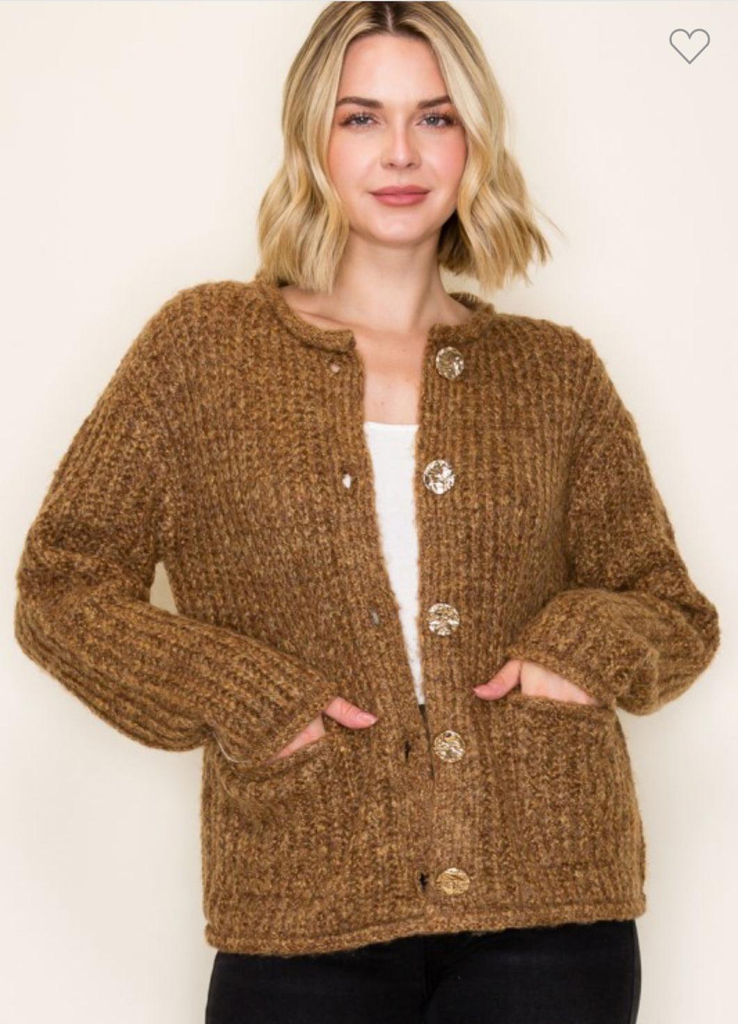 Chunky Copper Cardi