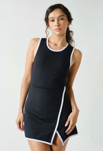 Load image into Gallery viewer, Black Sculpted Dress

