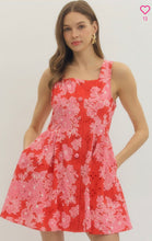 Load image into Gallery viewer, Red &amp; Pink Mix Dress
