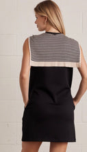 Load image into Gallery viewer, Black Faux Sweater Dress
