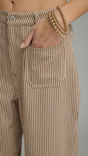 Load image into Gallery viewer, Brown Pinstripe Pants

