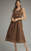 Load image into Gallery viewer, Brown Eyelet Dress
