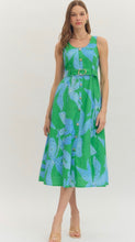 Load image into Gallery viewer, Belted Botanical Dress
