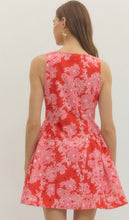 Load image into Gallery viewer, Red &amp; Pink Mix Dress
