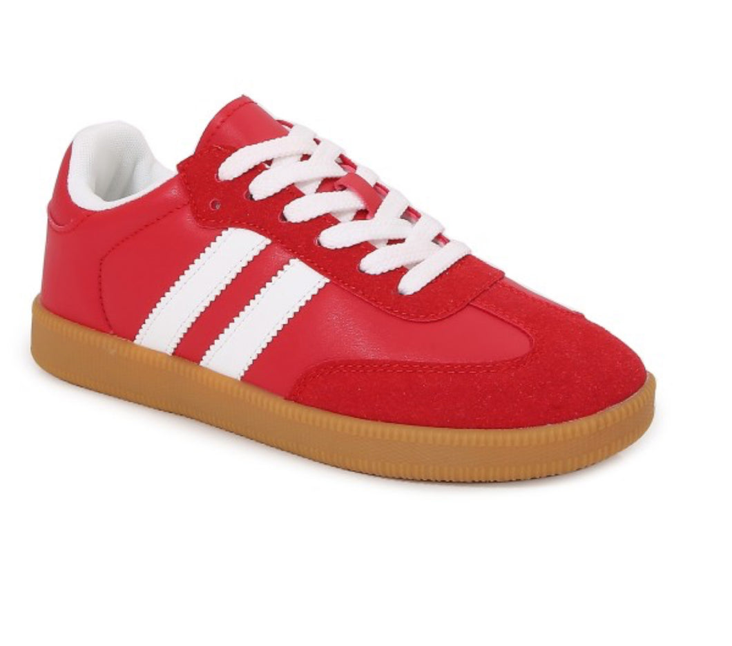 Red Stripe Sneaker