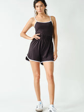 Load image into Gallery viewer, Black Active Romper
