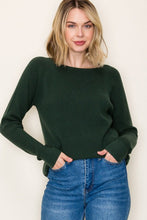 Load image into Gallery viewer, Forest Mini Waffle Sweater
