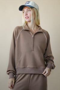 Mocha Piping Lounge Set