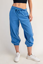 Load image into Gallery viewer, Blue 1/2 Sleeve Jogger Set
