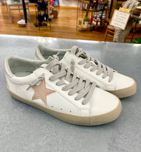 Rose Gold Star Sneakers
