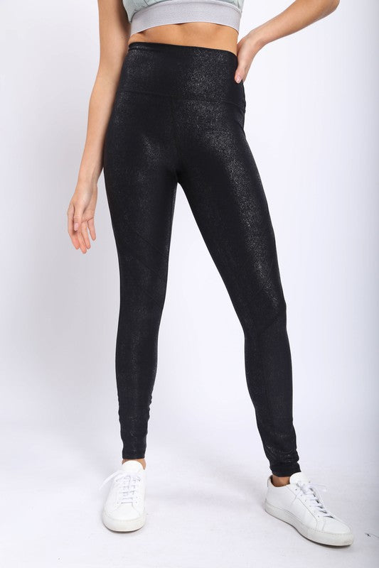 Highwaist Foil Leggings